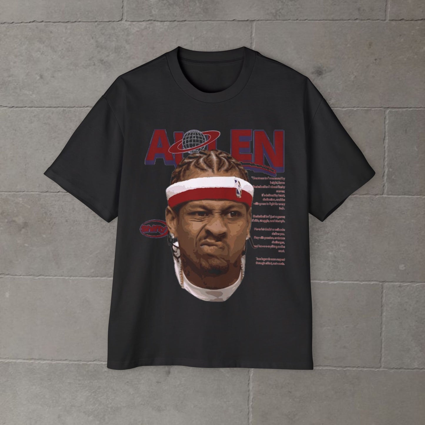 Oversized Tee - Allen Iverson "Shifty"
