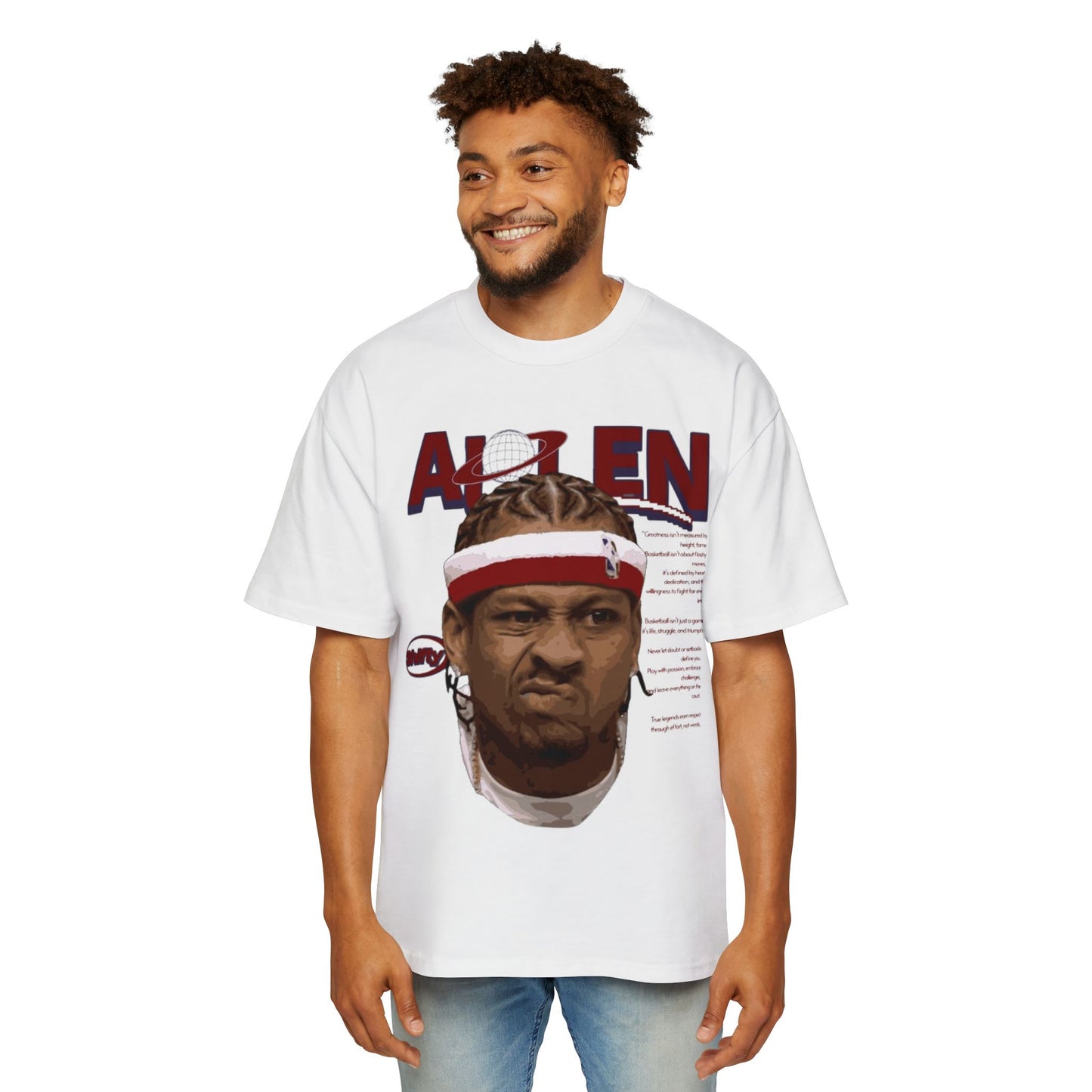 Oversized Tee - Allen Iverson "Shifty"