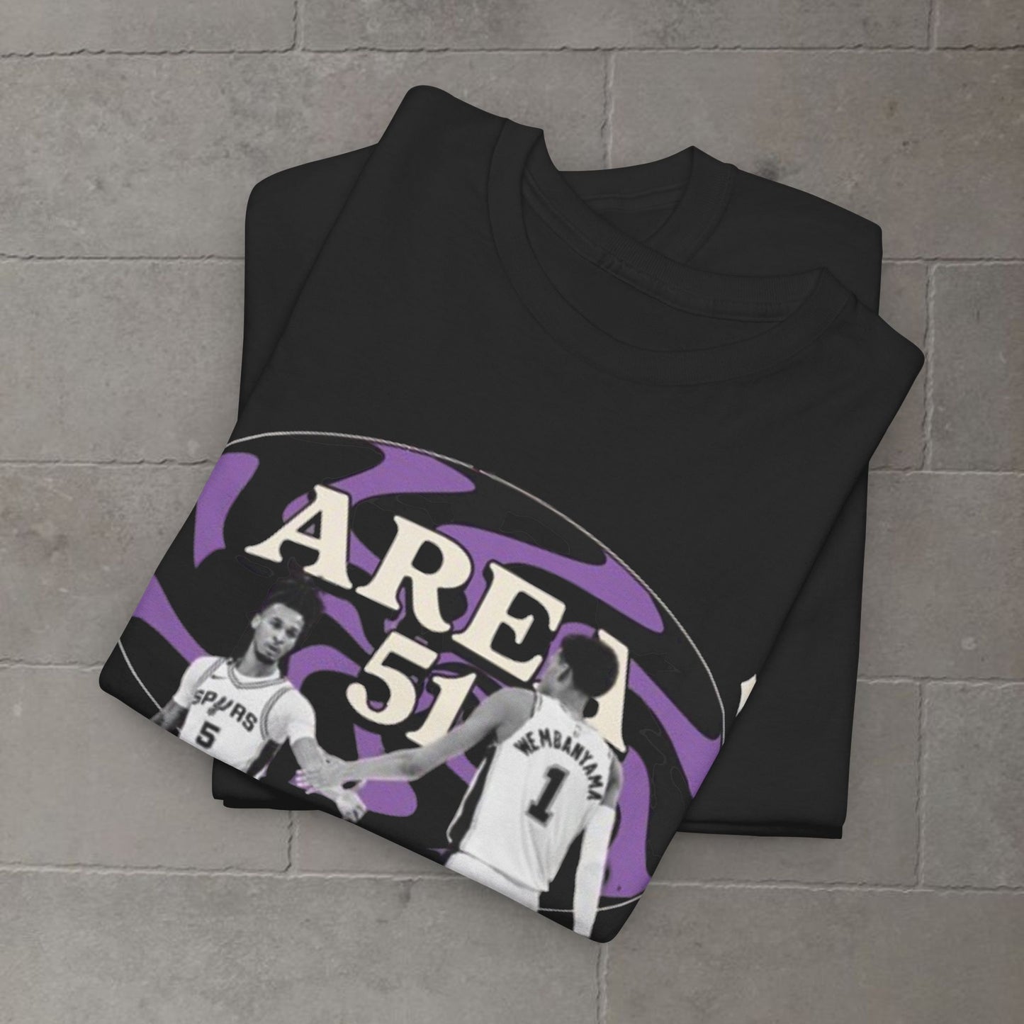 Tshirt - Wemby x Castle "Area 51"